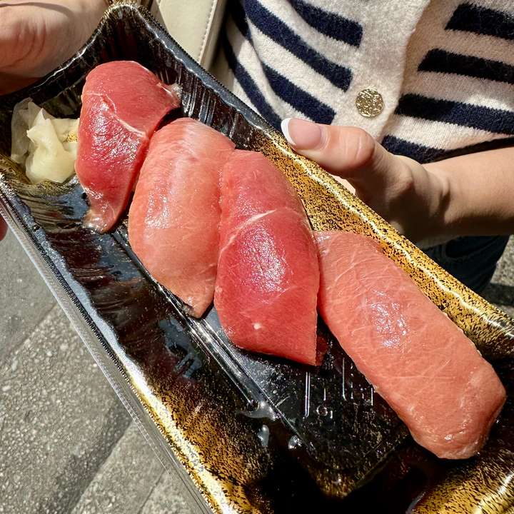 Tuna from Tsujiki Market in Tokyo