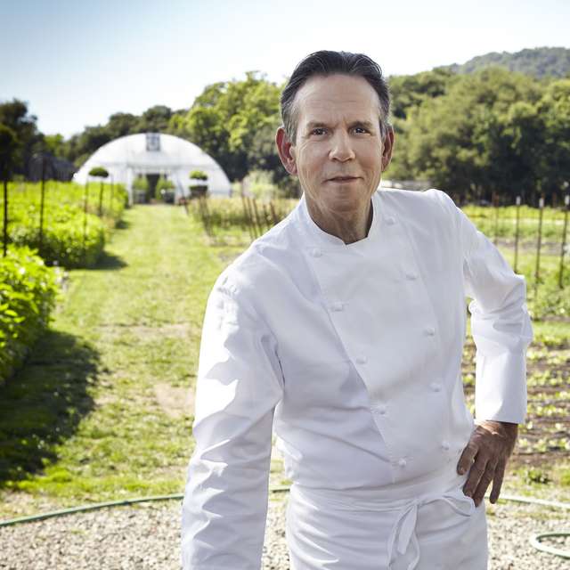 Thomas Keller in chef's coat