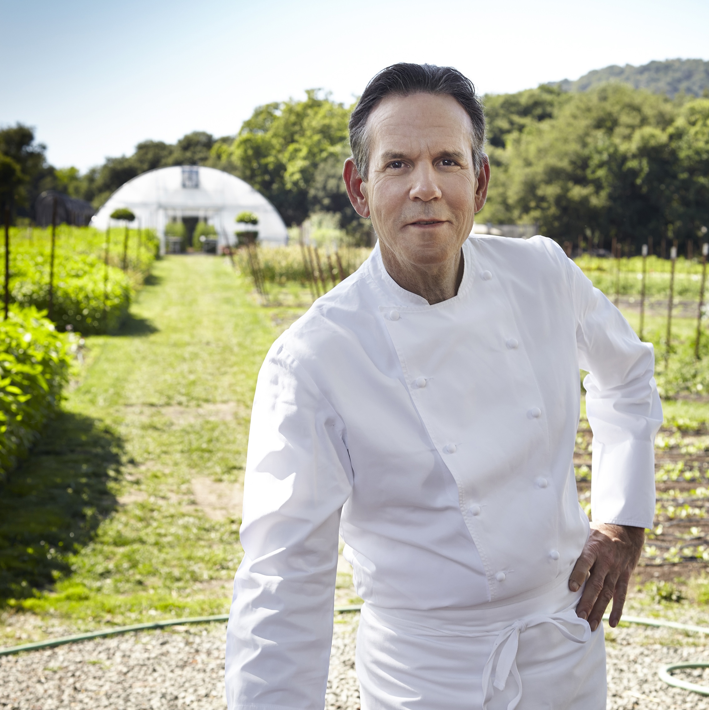 Thomas Keller in chef's coat